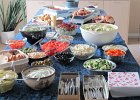 Inge has prepared birthday lunch